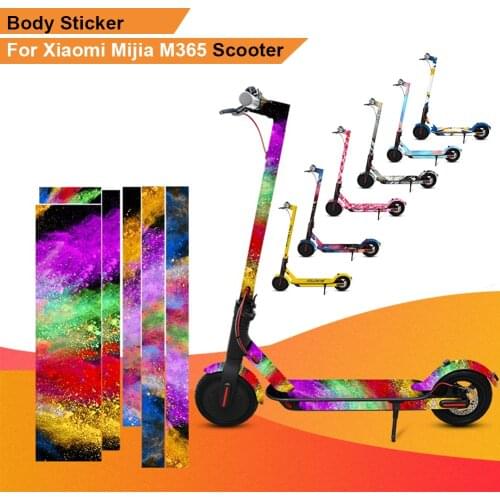 Electric Scooter Waterproof PVC Sticker Anti-UV Personalized Sticker Full Body Sticker for Xiaomi Mijia M365