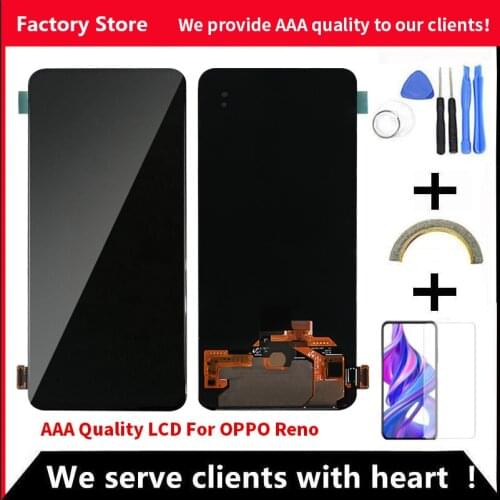 Support Fingerprint AMOLED For OPPO RENO LCD Display Screen For OPPO RENO LCD Display Screen Assembly 2340*1080 Resolution
