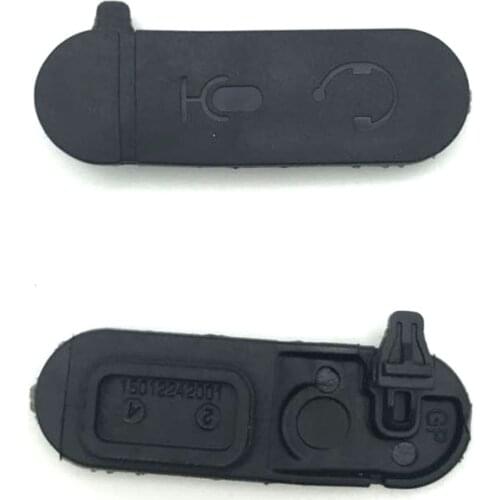1pcs Headphone Earphone Audio Jack Dust Side Cap Cover for Motorola DEP450 DP1400 XiR P3688 Radio Walkie Talkie
