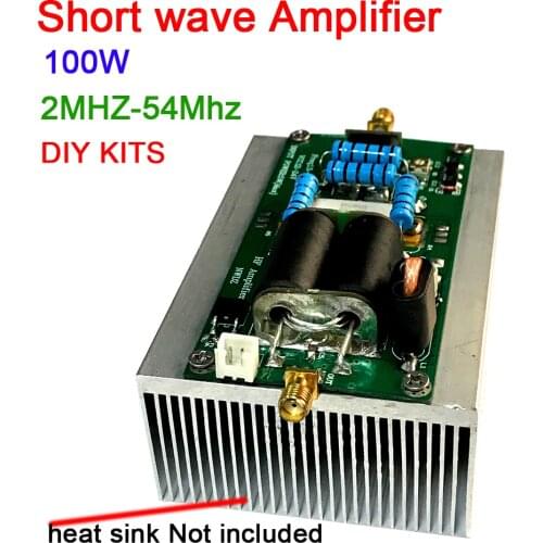 100W SSB linear HF Power Amplifier MINIPA DIY KITS 1.8-54 MHz For YAESU FT-817 KX3 CW AM FM HAM radio