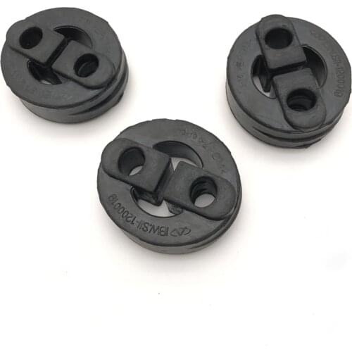 3pcs/set Muffler Lifting Ear for Chery QQ Sweet Exhaust Pipe Hook/Exhaust Pipe Rubber Hanging Block S11-1200019