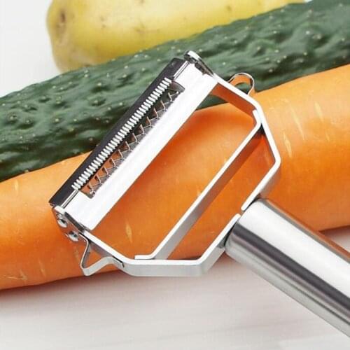 3 in 1 Multi-function Stainless Steel Peeler Vegetable Fruit Peelers Julienne Cutter Slicer Potato Carrot Grater Kitchen Tools