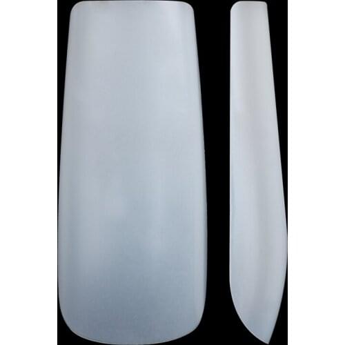 400pcs Ultra Thin Matte Square Long Full Cover False Nails Coffin Ballerina Fake Nails Fingernail Salon DIY Artificial Art Tips