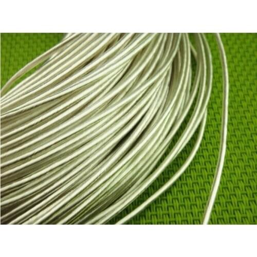 6N single crystal silver plated wire DIY earphone cable 1.5mm/110core 10meters