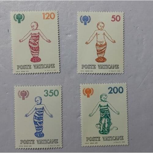 A48 Vatican International Children, 1979， Post Stamps Postage Collection