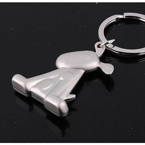 FREE SHIPPING BY DHL 200pcs/lot 2015 New Fashion Zinc Alloy Funny Dog Keychains Metal Keyrings Gift for Promotion