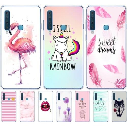 For Samsung Galaxy A9 2018 Case Samsung A9 2018 Cover Silicon TPU Phone Case For Samsung A9 2018 A920F A920 SM-A920F Cover back