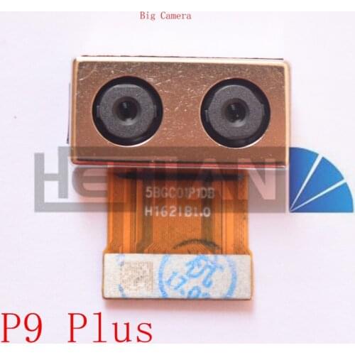 For Huawei P9 Plus Back Rear Camera Original Big Main Camera + Small Front Camera Module Flex Cable Parts