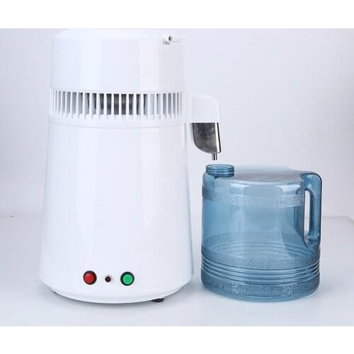 Household Pure Water Distiller Medical Dentistry Water Filter Machine Laboratory Stainless Steel Liner Plastic Shell