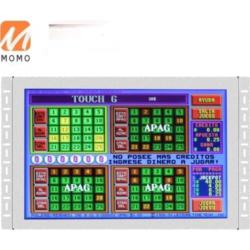 Infrared touch screen 19 inch game monitor for POG