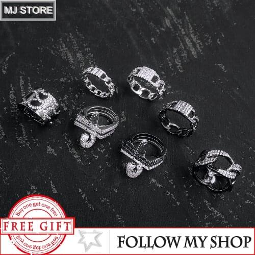 MEIJI New S925 Sterling Silver Khaki Pin Ring Index Finger Ring Camouflage Black High Quality Couple Ring Luxury Monaco Jewelry