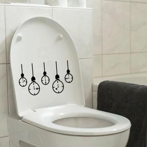 Lamp Hours Love Fashion Bathroom Vinyl Wall Decal Toilet Sticker Decor 6WS0202