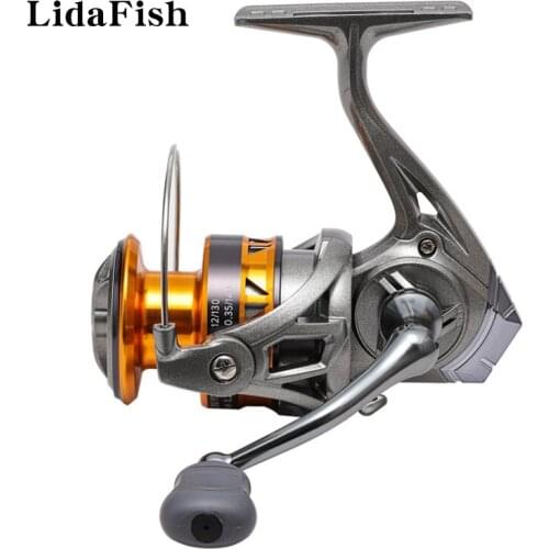 LIDAFISH Newest 5.2:1/4.7:1 Saltwater Spinning Reel 2000-7000 Aluminium Spool Metal Rocker/Folding Rocker Carp Fishing Coil