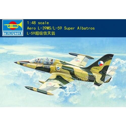 Trumpeter 05806 1/48 Aero L-39MS/L-59 Super Albatros Aircraft Assembly Model Kit