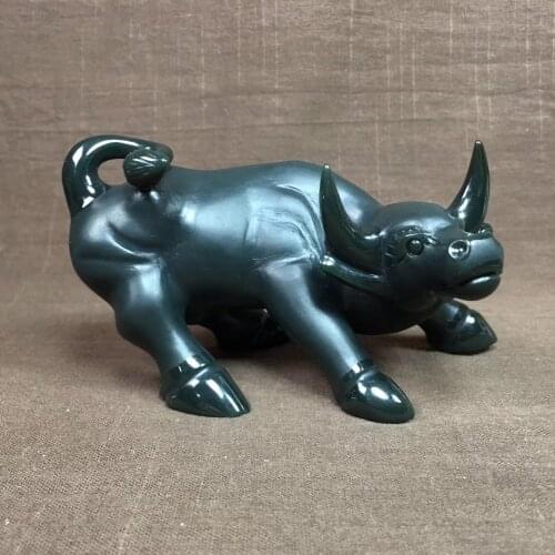 Hetian jade, blue jade, fine material, twisting and twisting ornaments hp343