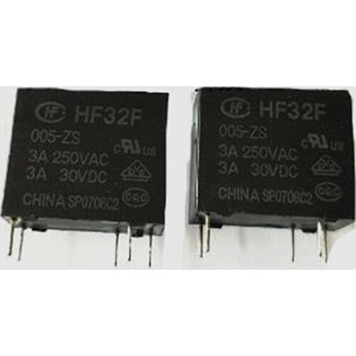NEW 12V relay HF32F-5V-ZS HF32F5VZS HF32F 5V ZS 12VDC DC12V 3A 5PIN