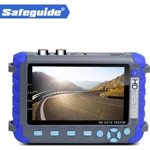 New Arrival 5MP AHD Camera Tester with 5 Inch LCD Monitor 4in 1 AHD CCTV TVI CVBS Security Camera Tester