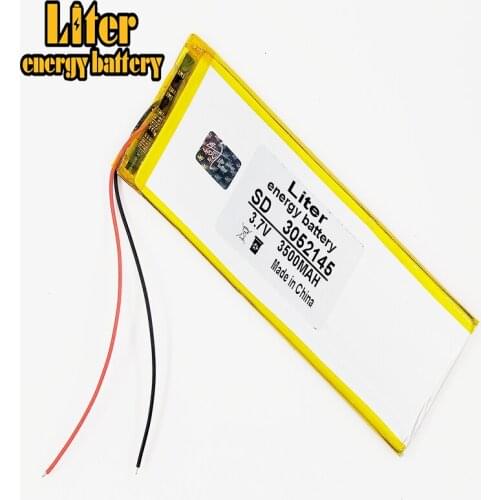 Tablet polymer battery 3500mah 3.7V 3052145 smart home MP3 speakers Li-ion battery for dvr,GPS,mp3,mp4,cell phone,speaker