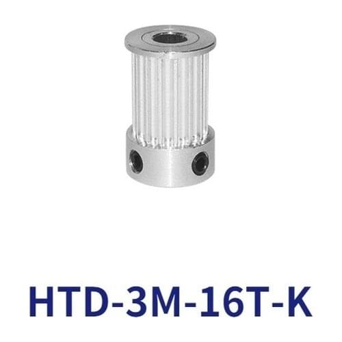 K type 16 teeth 3M Timing Pulley Bore 6.35mm 8mm for HTD belt used in linear pulley 16Teeth 16T