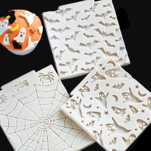 Halloween Series Silicone Mold Fondant Cake Mold Chocolate Fudge Tool G195/G202/G203