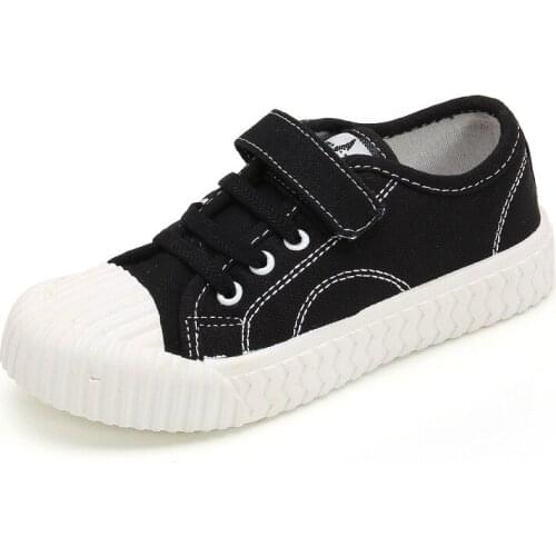 Skoex Children Fashion Canvas Shoes Boys Girls Soft Sole Breathable Canvas Sneakers Kids Sport Running Shoes Toddler Casual Shoe