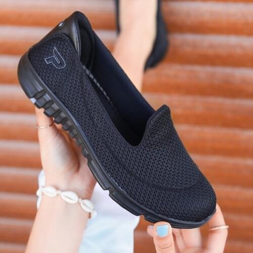 Tonar Wian Black Stretch Sports Shoes New Season Convenient Seasonal Style Sneaker