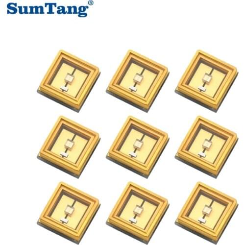 Sumtang UVC Light 285nm UV Led Lamp Beads 1W 6-8V 150mA SMD 3535 265-285nm 23-28mW for Sterilization