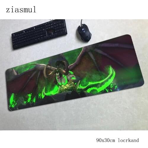 Wow pad mouse 90x30cm computer gamer mouse pad locrkand padmouse big High-end mousepad ergonomic gadget office desk mats