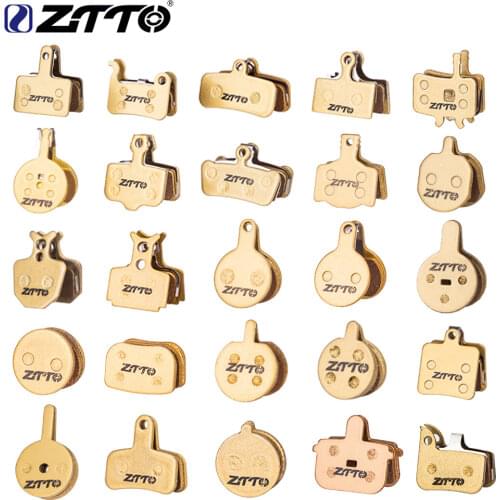 ZTTO 4Pairs MTB Full Metal Brake Pads For MT200 M8000 M785 G03TI G04TI DB1 Level Guide Code DB1 BB5 BB7 CR MT2 MT4 R1 Disc Brake