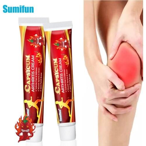 2pcs New Sumifun Hot Pepper Cream For Rheumatoid Arthritis joint Knee Pain Relief Capsicum Arthritis Chinese Medicine Ointment