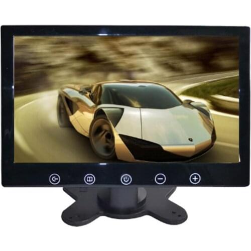 9 Inch 2CH Input TFT Monitor For CCTV Camera