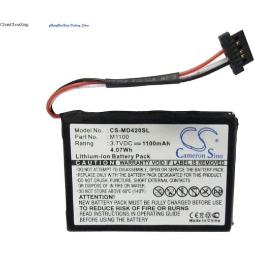 Cameron Sino 1100mAh Battery for Medion GoPal E4230, GoPal E4240, GoPal E4245