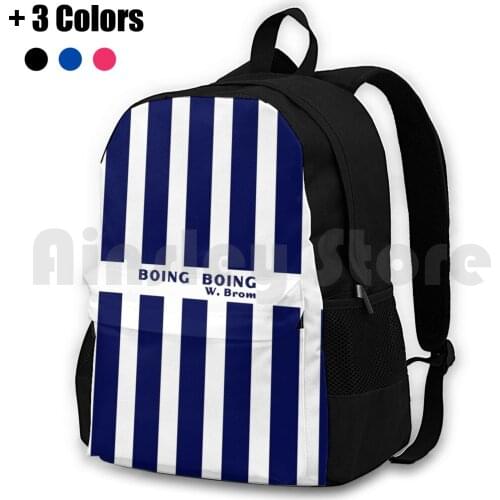Boing Boing-W.Brom Outdoor Hiking Backpack Riding Climbing Sports Bag West Brom Baggies Wba Football Albion West Bromwich