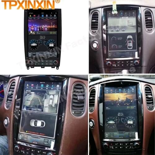 Carplay 2 Din Android 9 Tesla For Infiniti QX50 EX25 EX35 2009 2010 2011 2012 2013 2014 2015 2016 2017 2018 2019 Video Head Unit