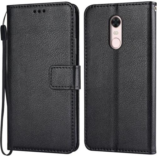 Redmi 5 Plus Case Flip Leather Case on For Xiaomi Redmi 5 Plus MEG7 MEI7 5.99'' Cover on For Xiaomi Redmi 5Plus Back Case Etui