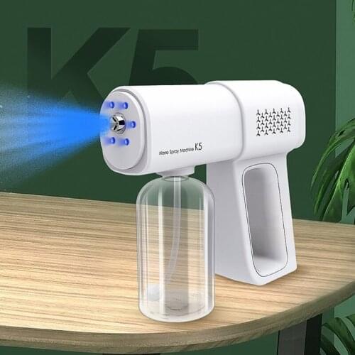 U90C Steam Disinfectant Mist Gun Sprayers Handheld Rechargeable Nano Atomizer Fogger Machine Adjustable Sprayer Nozzle