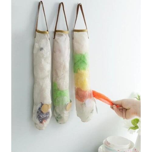 Creative Hanging Storage Bag For Onion Garlic Organizer Net Fruit And Vegetable Storage Bag Kitchen Organize Bag F20173305
