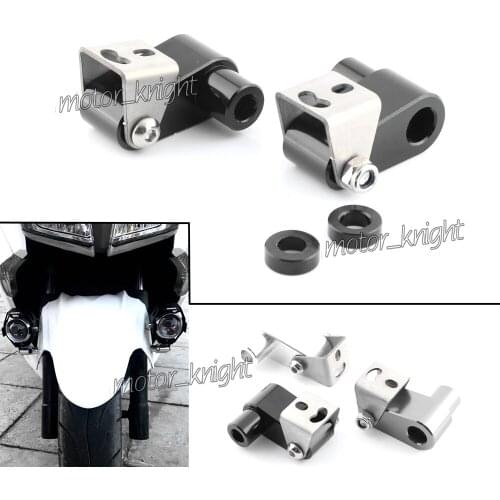 Motorcycle Lower Fork Mount Spotlight Holder Lights Bracket For BMW C400X F800R R1200R G310R R nineT C650 GT HP4 RACE 2018