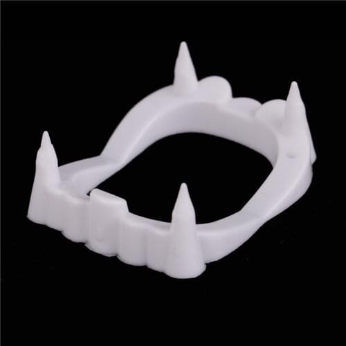 Halloween Masquerade Cosplay Costume Prop New Luminous Vampire Fake Teeth Dracula Teeth Halloween Monster Werewolf Zombie Fangs
