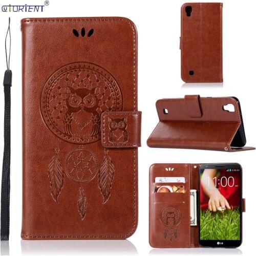 For LG X Style Fashion Flip Wallet Fitted Case for LG K200DS Card Slot Phone Bag XStyle LGK200DS Leather Bumper Cover Cusorient