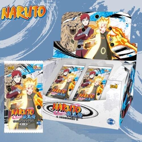 New Chapter of Array Anime Naruto Cards SLR HR Heritage Collection Card Peripheral Toys Full Set of Cards Collection