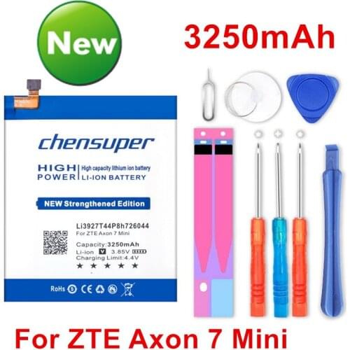 New Li3927T44P8H726044 Battery For ZTE Axon 7 Mini 5.2inch Battery 3250mah With Small gifts