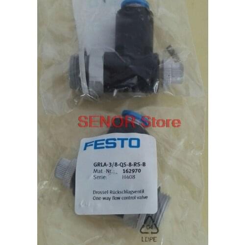 New original one-way throttle valve GRLA-3/8-QS-8-RS-B 162970