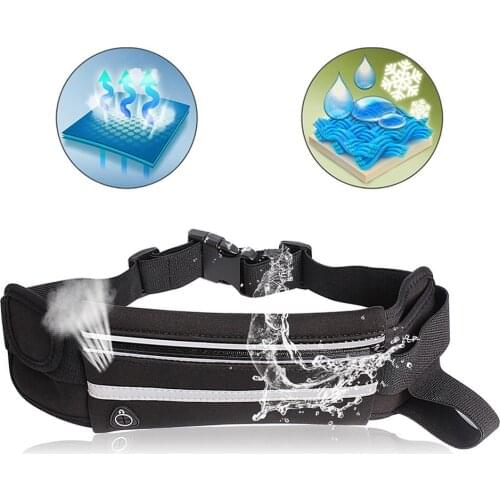 Outdoor Sports Portable Waist Bag Fitness Sports Waist Bag Mobile Phone Storage Bag Mens And Womens Universal Mini Waist Bag