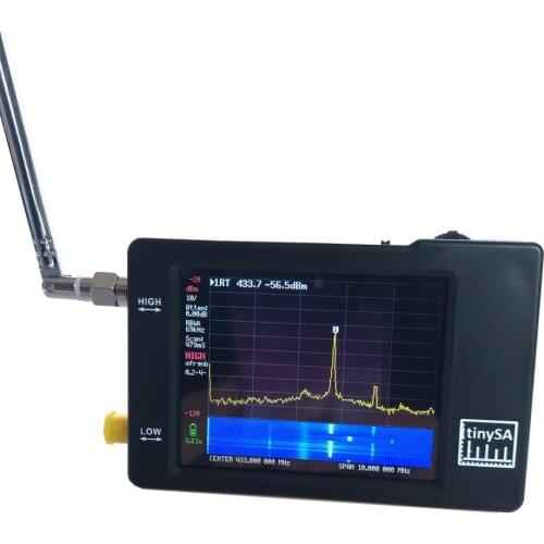 Hand Held Tinysa 2.8inch Spectrum Analyzer Display Audio Spectrum Analyzer