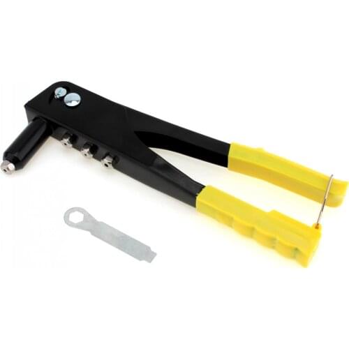 Hand Riveter Manual Light-weight Rivet Gun Kit Blind Rivet Hand Tool Gutter Gutter Repair Heavy Duty Tool
