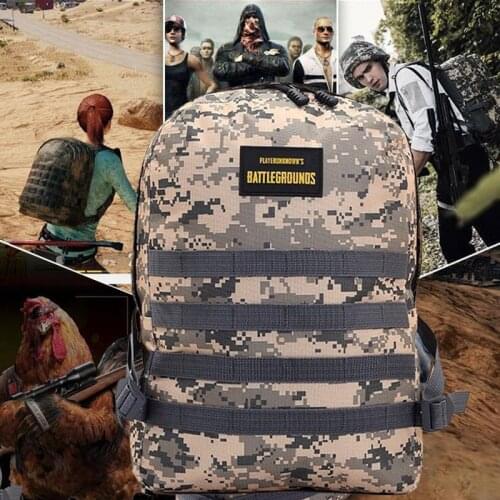 PUBG Level 3 Backpack Playerunknows Battlegrounds Hunting Rucksack Ammo Laptop Carrying Bag For Mens Womens Traveling Backpack