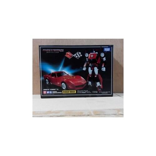 Takara Tomy Transformers Robots Tracks MP26 Roadrage Red Tracks Rage KO Deformation Action Figure Toy Collectible