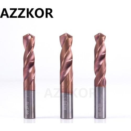 Carbide Alloy Tungsten Steel Twist Drill Super Hard Stainless Bit Straight Handle Solid Drill For CNC Lathe Machine 12.3x38x75L