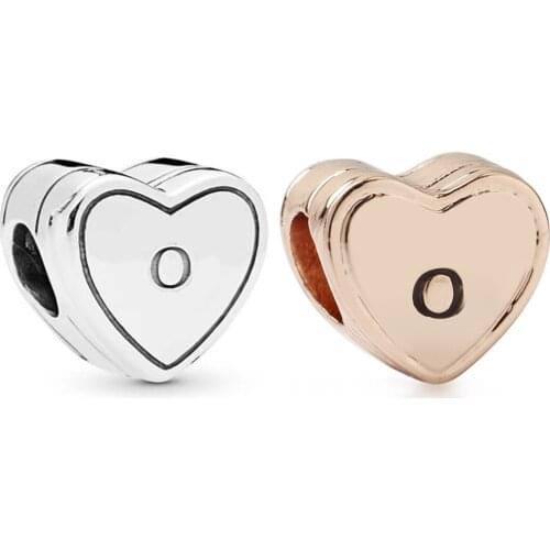 1Pcs New Classic Heart Pendant DIY Beads Suitable for Original Pandora Charm Bracelet Ladies Jewelry Making Gifts